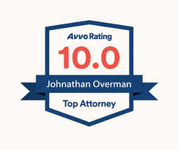 Avvo Rating 10.0 — Jonathan Overman, Top Attorney